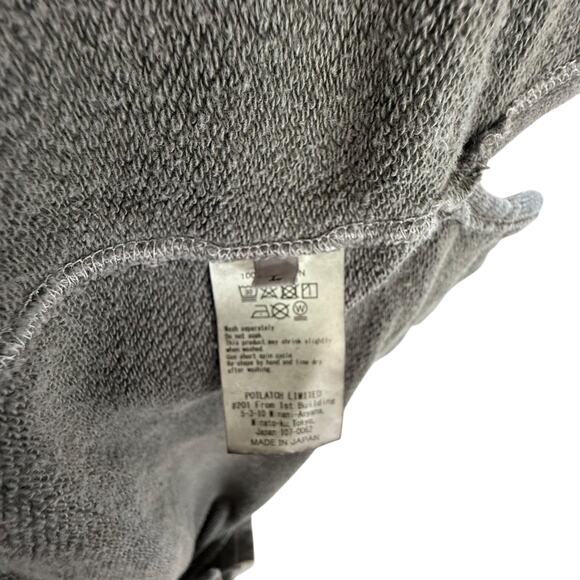 Cav Empt Gray Sweatshirt Mens Large Made in Japan - Picture 8 of 9